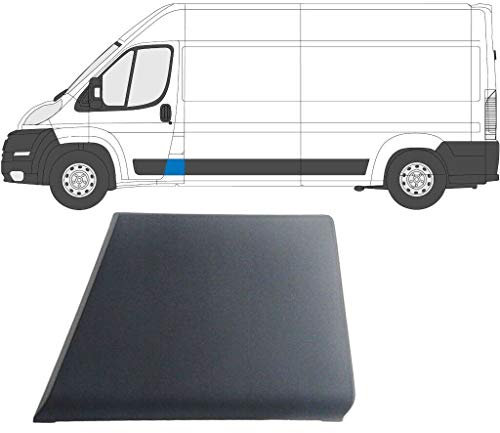Poteau de Porte Panneau de Moulure Bande Latérale Gauche (Châssis Court) Compatible pour Ducato, Boxer, Jumper 2007-2019 OEM : 858547W64R, 8547.W6, 735422953