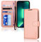TECHGEAR iPhone 14 Pro Max Leather Wallet Case, Flip Protect Case Cover with Wallet Card Holder, Stand and Wrist Strap, Rose Gold PU Leather with Magnetic Closure Designed for iPhone 14 Pro Max 6.7