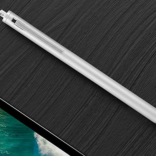 Akozon Stylus Pen mit Stoffkopf für Touchscreen, Smartphones und Tablets Stylus Tab 2018 (Silber) Universal-Ersatz Tragbarer Ersatz Professionelles