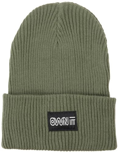 NAME IT Unisex NKNMANOA Knit Beanie Mütze, Beetle, 54/55