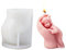 3D-Silikon-Kerzenform, Baby in Hand, Silikonform, Kerzenform, Silikonform für Aromatherapie, Kerze, Seife, Schokolade…