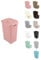JARDIN202 - Panier à linge design rotin 60 litres (Rose)