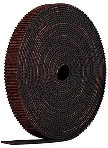 iMetrx GT2 Riemen 6mm Belt 3D Drucker 5M Zahnriemen Prämie Fiberglas Zugschnur Verschleißfeste braune Nylon Zahnoberfläche