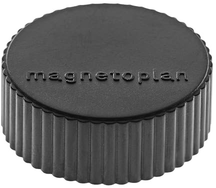 magnetoplan | Magnet DISCOFIX MAGNUM | Ø 34 mm | VE 50 Stk | schwarz