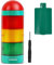 Kadams Visual Timer for Kids with Audio Alarm - Digital Timer for Classroom Teachers Toddler Productivity Time Management Tool Traffic Light Timer 24hr Countdown Press Pause Special Education Green