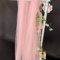 10m x 160cm Soft Tüllstoff,Tüll Stoffe zum Nähen,Netzstoff Dekostoff Drapierstoff für Arbor Hochzeit Vorhang Hochzeitsbogen Freihanddeko Querbehang Gardine Torbogen Zeremonie Party Dekor,Pfirsichrosa