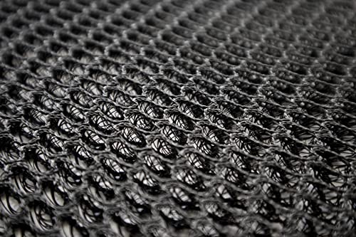 Ch.Cabanski Abstandsgewirke - Air Mesh - 3D Netzwergewirke 10mm Black 410g/m² - Verschiedene Längen - DHL Versand 110cm x 200cm