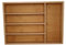 hausleben Besteckkasten 5 Fächer | 35,5x25,5x5cm | Natur | Bambus | Nachhaltig | Küche