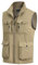 MeiLayM Herren Outdoor Weste mit Vielen Taschen Schnelltrocknende Freizeitweste Leicht Anglerweste Sommer Atmungsaktiv Ärmellose Jacke Sport Multifunktionsweste Camping Fotografie Weste Khaki,XXL