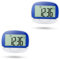 YARNOW 2sätze Tragbarer Schrittzähler Mit Clip Einfacher Pedometer Für Sport Klare Anzeige Für Schritte Distanz Und Kalorien Für Männer Frauen