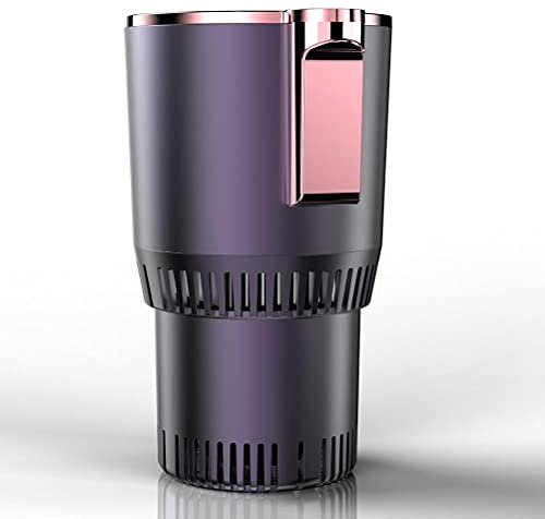 Auto Tassenwärmer,2 in 1 Auto Getränke Kühler und Wärmer,Tasse Kühlung und Heizung Tragbarer Autokühlschrank Elektrischer Kühlbecher Becher Minikühler Bier Wasser Milchgetränk