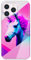 Berkin Arts Compatible with iPhone 11 Pro Case Clear Silincone Cover Pink Animal Unicorn Fantastical Design Mystical