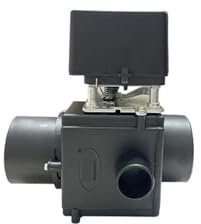 Talley 3 Zoll 180-Grad-Ablaufventil For Waschmaschine, Ablaufpumpe Mit Überlauf MDB-O-3. Kompatibel Mit Speed ​​Queen. 380629, Depend O Drain(Normal open 24V SC)