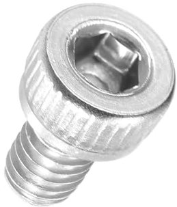 Kozelo 100pcs Socket Head Cap Screws - [M2.5-0.45 x 4mm] 304 Stainless Steel Allen Socket Drive for Electrical Motor 3D Printing Fan Engine Replacement Use, Silver