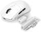 EWEADN x ATTACK SHARK R6 LIGHTSPEED Wireless Gaming Mouse, 39G Ultralight Design, HyperSpeed with 8K Hz, PAW3950 Sensor, Nordic52840, 42K DPI for E-sports Game, Tri-Mode Programmable Mice - White