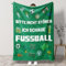 TheGiffter Geburtstagsgeschenk für Männer, Fussball Kuscheldecke Lustige Geschenke für Mann zum Vatertag Geburtstag Weihnachten Valentinstag, Papa Opa Freund Bruder Ehemann Kollegen Chef Decke