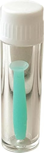 Strumento per la rimozione delle lenti a contatto in morbido silicone verde per lenti morbide e dure, accessorio multiuso per lenti a contatto morbide, comoda cura delle lenti a contatto