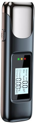 Promilletester Digitaler Alkoholtester Schnelle Präzise Messung Tragbar