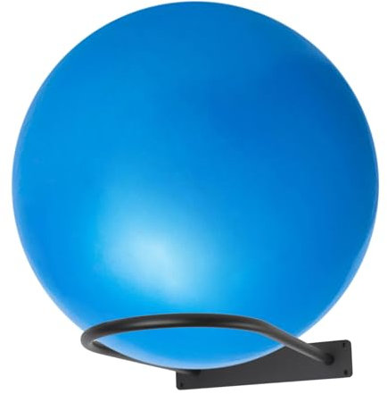 MEIPMQZ Stability Ball Holder，Exercise Ball Wall Mount,Yoga Ball Holder,For Home and Yoga Studios or Commercial GymsActs as a Ball Storage Rack (Black1-pack)