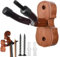 Guitar Hook for Wall - Strong Supporting Wall Hangers for Stringed Instruments | Fits Violin, Ukulele, , Viola, Guitar, Heavy Duty Mounting for Home Studio, Music Room and Storage