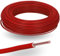 Kalitec H07V-U 10 metros 1 x 1,5 mm² rojo I ignífugo de PVC individual cable 1,5 mm2 trenzado rígido de cobre I 450/750 V I Cable de cableado de un solo cable para cableado interno de máquinas y