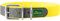 HUNTER CONVENIENCE Hundehalsband, Kunststoffmaterial, 55 M-L, neongelb