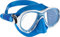 Cressi Marea Jr - Maske zum Tauchen und Schnorcheln, Blau, Einheitsgröße, Kinder Unisex