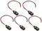 Conector de Pila 9V con Cable (5 Unidades)