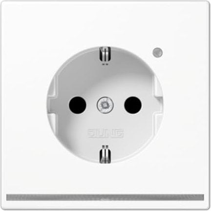 Schuko-Basis mit LED-Beleuchtung