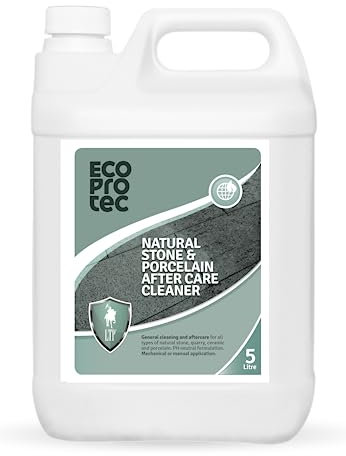 ECOPROTEC Natural Stone & Porcelain Aftercare Cleaner | PH Neutral | Every Day Floor Wash Interior/Exterior (5 Litre)