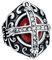 BOBIJOO Jewelry - Imposante Bague Chevalière Homme Rouge Roi Royaliste Faux Diamants Fleur de Lys Acier 316L - 63 (10 US)