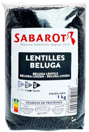 Sabarot - Lentilles beluga - Sachet 1kg