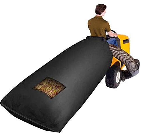 Laubsack Für Rasentraktor Grasfangsack Oxford Tuch Laubsack-Sammelsysteme Wiederverwendbare Laub-Sammelsack Für Alle Rasentraktoren