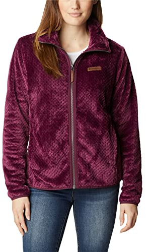 Columbia Fire Side II Sweatshirt Marionberry XS