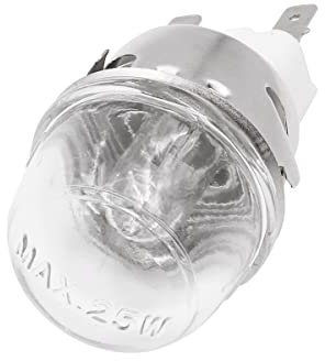 VOANZO 2PCS G9 25w Halogen Bulbs Halogen Light Bulbs 2 Pin AV 220/240V with Lamp Holder for Microwave Fridge Oven Cabinet Lights