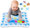Airlab Wassermatte Baby Spielzeug ab 3 6 9 Monate, Wassermatte BPA-frei für Kleinkinder, Aufblasbare Wassermatte 70x50 cm, Sensorisches Spielzeug für Baby, Weiß