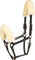 CATAGO Lederhalfter mit Lammfell schwarz, Vb