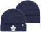 47 NHL Strickmütze für Erwachsene, unisex, Primär-Logo, Bündchen für kaltes Wetter, Einheitsgröße, Toronto Ahornblätter, Einheitsgr��e