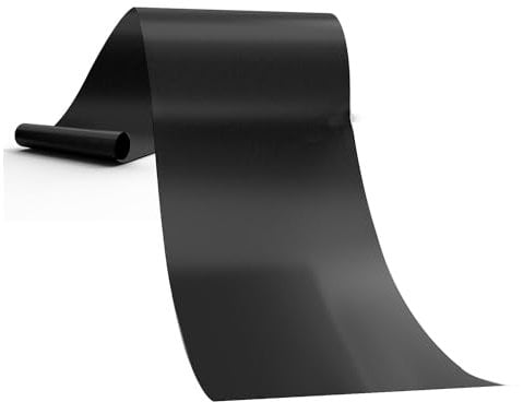 KJKVIVH 78 Inch Roll Copper Oven Liners for Bottom of Oven and PFOA Free, Thick Heavy Duty Non Stick Oven Mats Black Easy Install Easy to Use