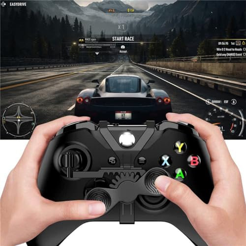 Genérico Mini Volante para Xbox One y Controlador de Juegos Volante Robusto y Estable Perfecto Para Mejorar la Experiencia del Juego de Carreras