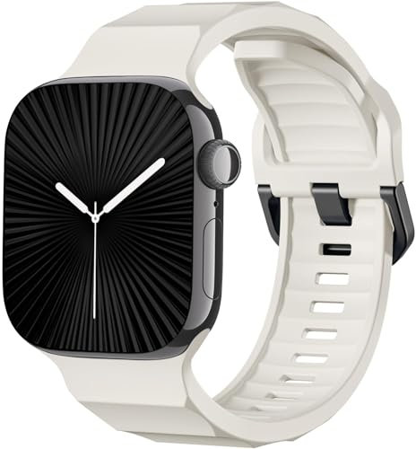 chinbersky Cinturino compatibili con Apple Watch Ultra Cinturino 49mm 45mm 44mm 42mm 38mm 40mm 41mm Donne Uomini, morbido Silicone Sport Cinturino per iWatch Ultra serie 9/8/7/6/5/4/3/2/1/SE