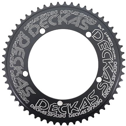 MAYANGYANG Kettenblatt 144BCD Rundes Kettenblatt Fixed Gear Fahrrad 44 46 48 50 52 54 56 56T Kettenblatt 144 Bcd Zahn 1/2 * 1/8 Kettenblatt 38 ZäHne(48T)