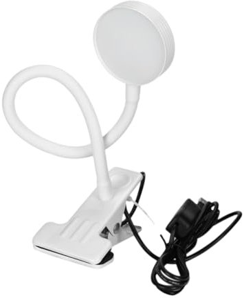 PAMINGONO 1pièce Lampe Led Usb Ajustable Pour Tatouage Et Manucure Lampe De Bureau Avec Clip Pratique Pour Artistes Éclairage Polyvalent Pour Maquillage Et Extensions De