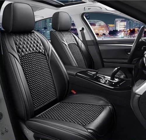 DZSQOMHGD Sitzbezüge Auto Autositzbezug Für Mercedes A-Klasse W168 W169 W176 W177 A-Klasse A180 A190 A200 A220 A250 Autozubehör Sitzbezug Auto(Schwarz,One Size)