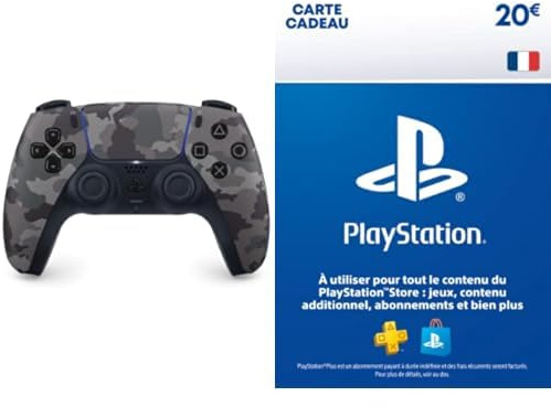 Playstation DualSense Nova Pink + 20€ Carte Cadeau Compte PSN français uniquement