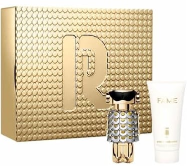 PACO RABANNE Set Paco Rabanne Fame Edp + Body 100Mlâ·, für Damen und Herren, ideal für einen langanhaltenden Duft, mit 80 ml