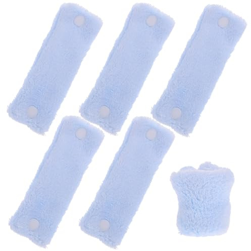ULTECHNOVO 6stücke Lockenwickler aus Fleece Lockenwickler für Nacht ohne Hitze für Langes Haar Haarwickler zum Schlafen für Natürlichen Look