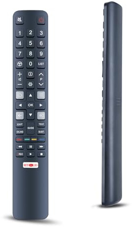 RYQIF RC802N RC802N YNI1 Telecomando di ricambio compatibile con Smart TV TCL, telecomando per Smart TV TCL
