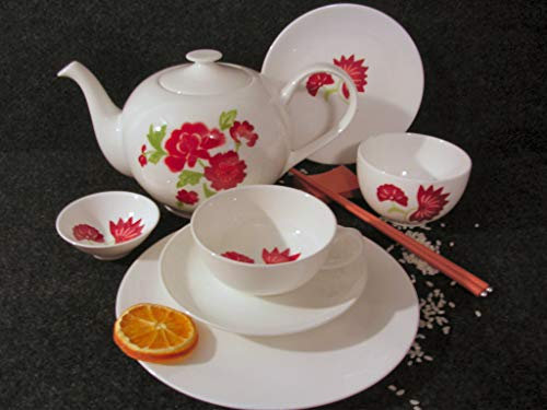SONDERAKTION - Dibbern FBC Chinese Flower - Teeservice 6 Personen - NEU