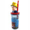 p:os Maxi Trink-Becher | Feuerwehrmann Sam | 3D-Figur & Strohhalm 300 ml